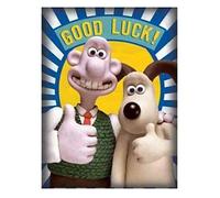 Wallace and Gromit - Biglietto di auguri per uomo e donna, della gamma Aardman Animations - Thumbs Up - Biglietto di auguri per lui/per lei