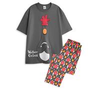 Wallace And Gromit Multicolore Feathers Pigiama a maniche corte a gamba lunga Uo