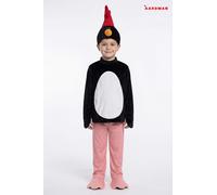 Wallace And Gromit Nero Feathers McGraw 2 Piece Costume Unisex Bambini