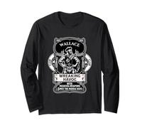 Wallace Clan Scottish Havoc Giochi gaelici Maglia a Manica