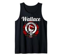 Wallace Clan - Stemma Scozzese con Nome Scozzese Canotta