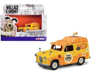 Wallace & Gromit Austin A35 Furgone Formaggio Ti Preghiamo Consegna 1:43 Corgi