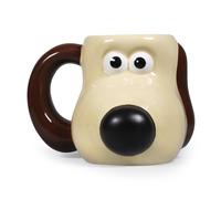 Half Moon Bay: Tazza 3D Wallace & Gromit | Tazza grande da colazione personalizzata con cambio colore, 480 ml, confezione regalo | Tazza colazione Wallace & Gromit, Licenza ufficiale 100%