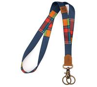 Wallace - Portachiavi con cordino da collo per uomo e donna, con 2 portachiavi