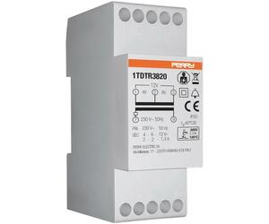 Wallair 1TDTR3820 Trasformatore per campanello 4 V, 8 V, 12 V 2 A