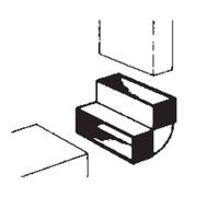 Wallair 20200113 Sistema di ventilazione canale piatto 100 Deviatore ad arco