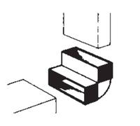 Wallair 20200113 Sistema di ventilazione canale piatto 100 Deviatore ad arco