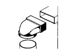 Wallair 20200114 Sistema di ventilazione canale piatto 100 Deviazione