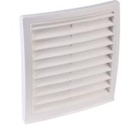 Wallair N32820 Griglia di scarico Plastica Adatto al diametro del tubo: 100 mm