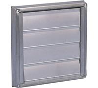 WALLAIR N34845 Bocchetta di Ventilazione Acciaio Inox Adatto al Diametro del Tubo: 10 cm