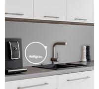 WALLando Pannello posteriore della cucina di alta qualità, dimensioni personalizzate - Rivestimento da parete in PVC facile da montare per la cucina - Paraspruzzi resistente al calore in pannelli di