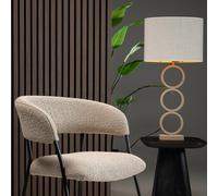 WallArt Pannelli Acustici da Parete Aku Rovere Scuro 4 pz