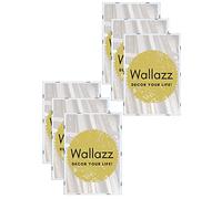 Wallazz 6 Cornici Foto 25x35cm - Set Cornici da Parete. Pannello frontale in Crilex, Fondo in MDF - Ideale per Documenti, Poster, Pergamene, Diplomi, Laurea, Quadri Moderni, Maglie da calcio