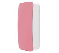 WallDeca Cancellino per Lavagna Bianca, Superficie in Feltro, Cancellino Magnetico per Lavagne Cancellabili a Secco, Compatibile con Tutte le Superfici per Pennarelli, Lavagne in Vetro (Rosa)