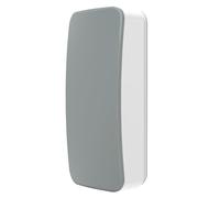 WallDeca Cancellino per Lavagna Bianca, Superficie in Feltro, Cancellino Magnetico per Lavagne Cancellabili a Secco, Compatibile con Tutte le Superfici per Pennarelli, Lavagne in Vetro (Grigio)