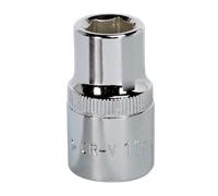 Walldrive Presa 11mm 1.3cmSq Guida Completamente Lucidata - Sealey SP1211 Nuovo