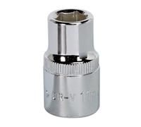 Walldrive Presa 11mm 1.3cmSq Guida Completamente Lucidata - Sealey SP1211 Nuovo