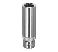 Walldrive Presa 11mm Profondo 0.6cmSq Drive Pienamente Lucidato - Sealey SP1411D