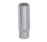 Walldrive Presa 12mm Profondo 0.6cmSq Drive Pienamente Lucidato - Sealey SP1412D