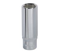 Walldrive Presa 13mm Profondo 0.6cmSq Drive Completamente Lucido - Sealey