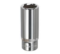 Walldrive Presa 14mm Profondo 0.6cmSq Drive Pienamente Lucidato - Sealey SP1414D