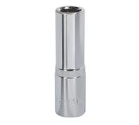 Walldrive Presa 14mm Profondo 1.3cmSq Drive Pienamente Lucidato - Sealey SP1214D