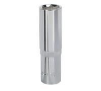 Walldrive Presa 16mm Profondo 1.3cmSq Drive Pienamente Lucidato - Sealey SP1216D