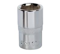 Walldrive Presa 17mm 1.3cmSq Guida Completamente Lucidata SP1217 Sealey Nuovo