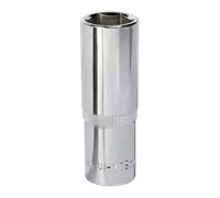 Walldrive Presa 19mm Profondo 1.3cmSq Drive Pienamente Lucidato - Sealey SP1219D