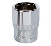 Walldrive Presa 22mm 1.3cmSq Guida Completamente Lucidata - Sealey SP1222 Nuovo