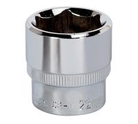 Walldrive Presa 22mm 1cmSq Guida Completamente Lucidata SP3822 Sealey Nuovo