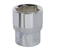 Walldrive Presa 23mm 1.3cmSq Guida Completamente Lucidata - Sealey SP1223 Nuovo
