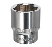 Walldrive Presa 28mm 1.3cmSq Guida Completamente Lucidata SP1228 Sealey Nuovo