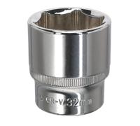 Walldrive Presa 32mm 1.3cmSq Guida Completamente Lucidata - Sealey SP1232 Nuovo