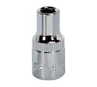Walldrive Presa 5mm 0.6cmSq Guida Completamente Lucidata - Sealey SP1405 Nuovo