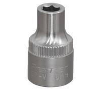 Walldrive Presa 6mm 1cmSq Drive - Sealey S3806 Nuovo