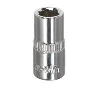 Walldrive Presa 7mm 0.6cmSq Guida Completamente Lucidata - Sealey SP1407 Nuovo