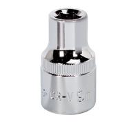 Walldrive Presa 9mm 1.3cmSq Guida Completamente Lucidata - Sealey SP1209 Nuovo