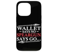 Wallet says no, speargun says go Custodia per iPhone 13 Pro