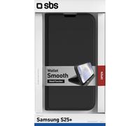 Wallet smooth SBS per Samsung Galaxy S25 nero