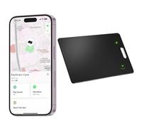 Wallet Tracker,Bluetooth Localizzatore SmartCard,Ricaricabile e IP67 Tracker per Passaporto, Portafoglio, Borse, Bagagli(1OS Only, An-droid non Supportato)