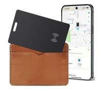 Wallet tracker GPS android,1.6 mm ultra sottile tracker karte android,Ricaricabile senza cavo,IP68 impermeabile Compatibile con Google ‘’Trova il mio dispositivo’‘ per rimorchi per bagagli,cellulari