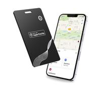 Wallet Tracker per iOS, Smart Finder Localizzatore, GPS Tracker Bluetooth Card Scheda Localizzazione per Portafoglio Passaporto Bagaglio Valigia, IP68 Impermeabile compatibile con Find My Device APP