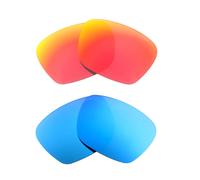 Walleva Rosso Fuoco E Ghiaccio Lenti di Ricambio Polarizzate Per Maui Jim Kawik