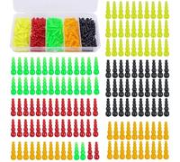 Walleye Spinner Rig Kit, lame da pesca Colorado, perline impilate, ami da pesca cingolati, accessori per la realizzazione di trote, salmoni (150 perline impilate)