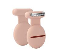 WALLFID Supporto nascosto compatibile con AirTag 2021 e seconda generazione (2026) per bambini, anziani e animali domestici, custodia in silicone con chiusura di sicurezza per vestiti, borse e zaini