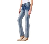 WallFlower Instastretch Luscious Curvy Bootcut Jeans da Donna, Camille, 9 Lang