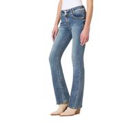 WallFlower Luscious Curvy Bootcut Mid-Rise Insta Stretch Juniors Jeans da Donna (Standard e Plus), Galassia, 11 Short