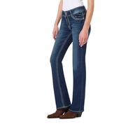 WallFlower Luscious Curvy Bootcut Mid-Rise Insta Stretch Juniors Jeans (Standard And Plus), Heidi, 3 Long Donna