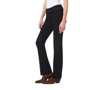WallFlower Luscious Curvy Bootcut Mid-Rise Insta Stretch Juniors Jeans (Standard And Plus), Nero, 47 Donna